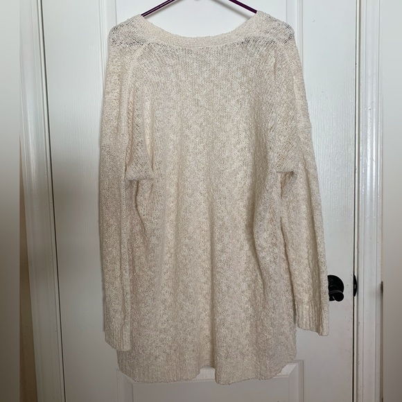 Garage Women’s White Lightweight Cardigan - Small - Picture 2 of 6
